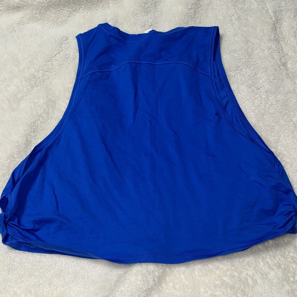 CRZ YOGA Pima Cotton Cropped Tank Top Sleeveless Sports Shirts Athletic - Picture 7 of 7